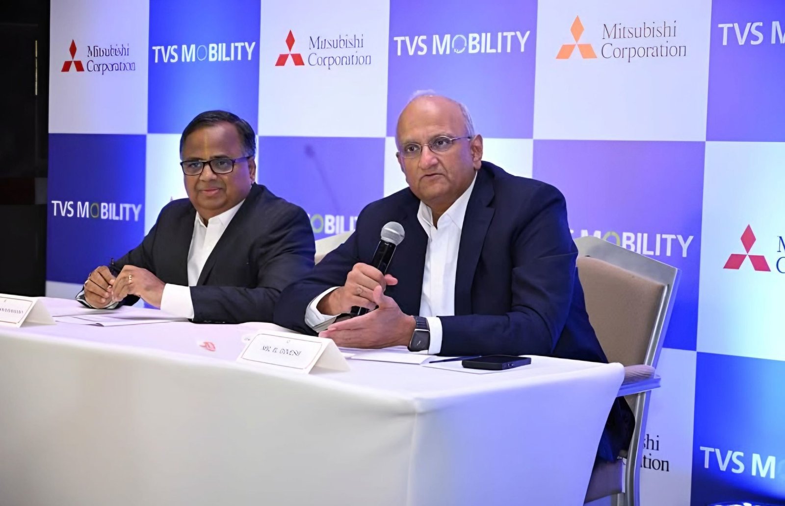 TVS Vehicle Mobility Partners with Mitsubishi Corp