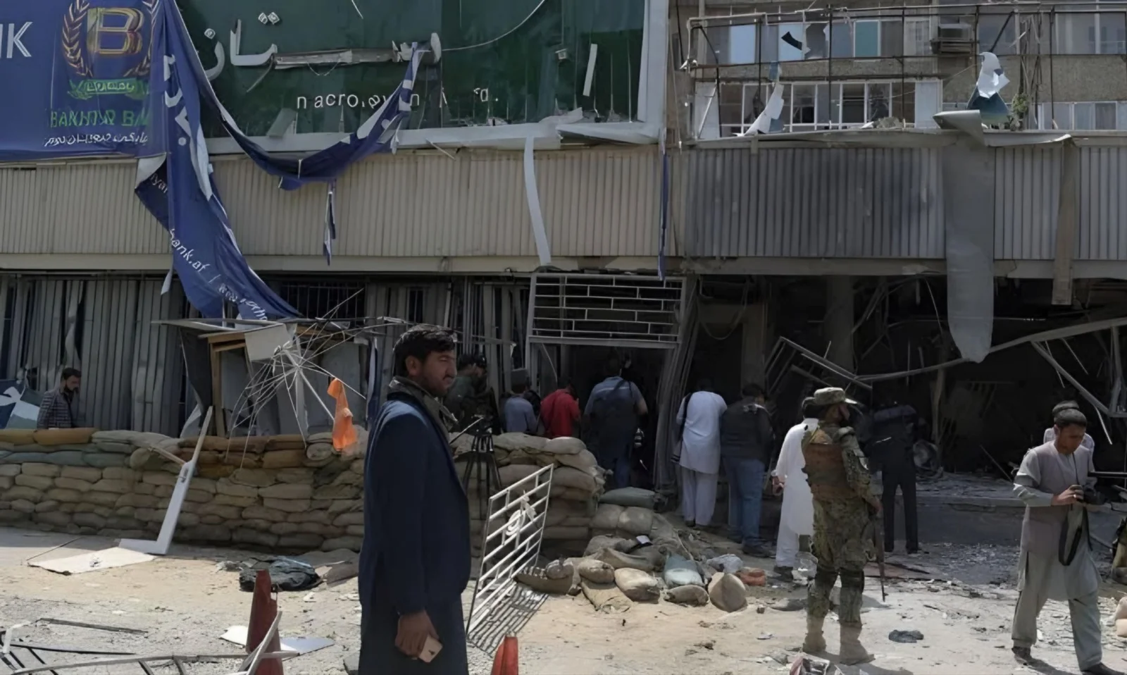 Afghanistan Bank Attacked by Suicide Bomber