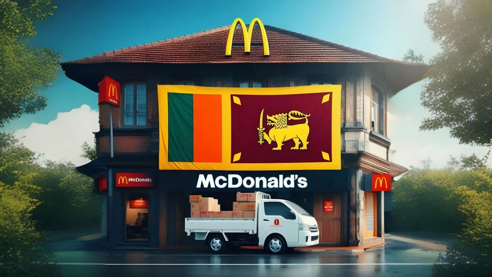 McDonald's Outlets in Sri Lanka Closed